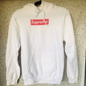 Supreme Hoodie - White